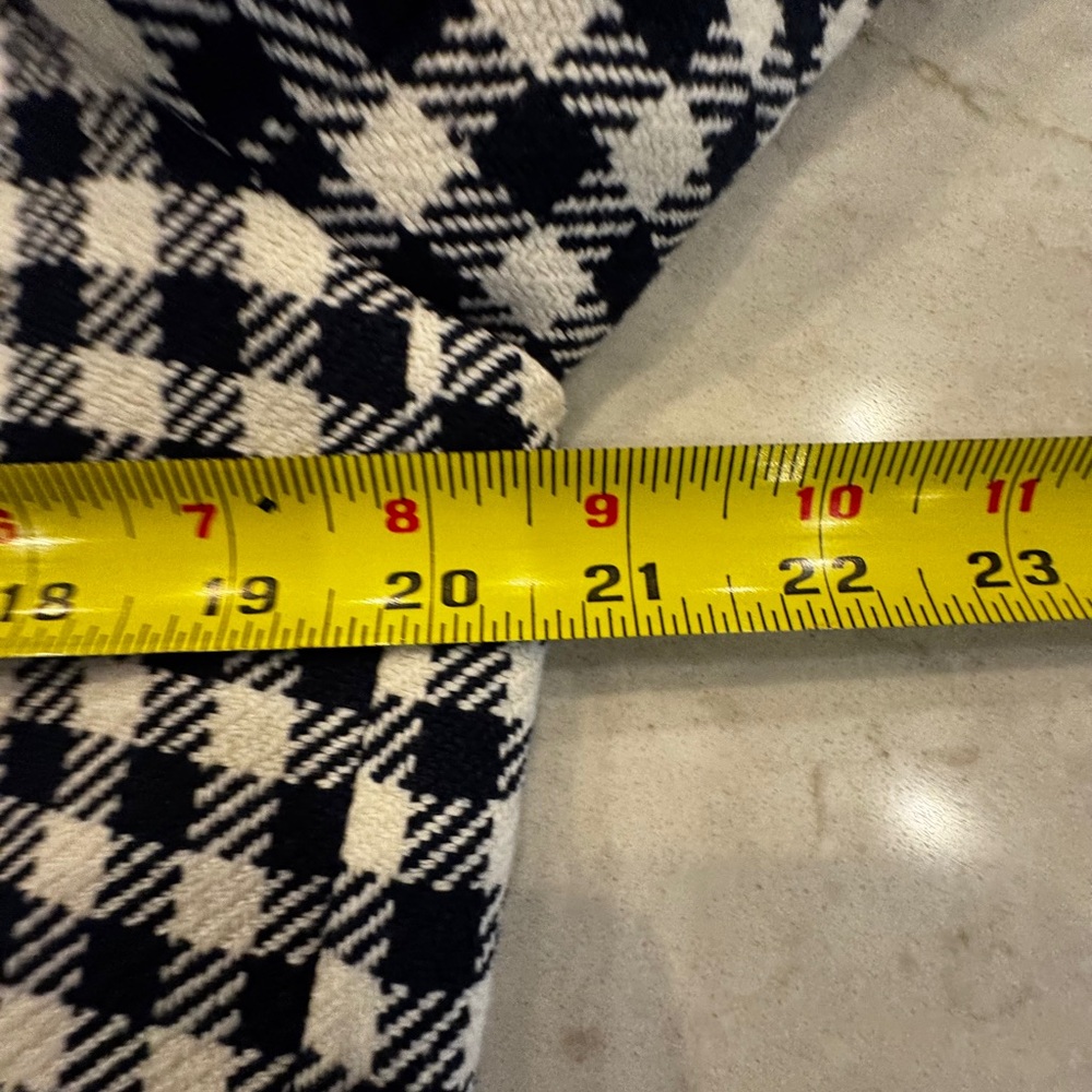 Boden Navy and White Checkered Hever Blazer - Picture 8 of 9